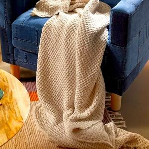 Urban Renewal Recycled Waffle Throw Blanket
